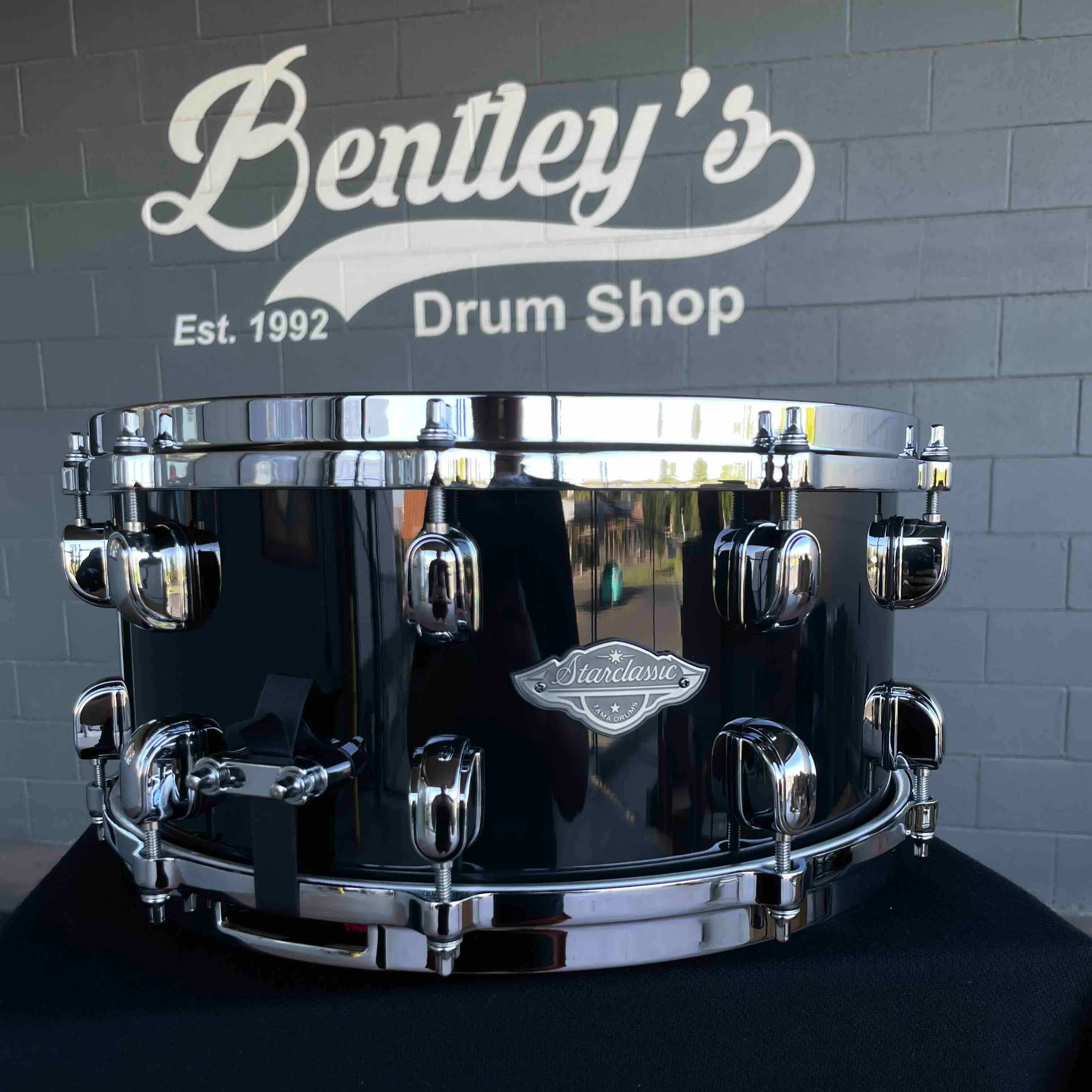 TAMA MBSS65-PBK Starclassic Performer 6.5x14 Snare Drum in Piano Black